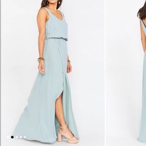 Show Me Your MuMu Kendall Maxi bridesmaid dress